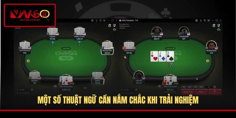 Một số thuật ngữ cần nắm chắc khi trải nghiệm