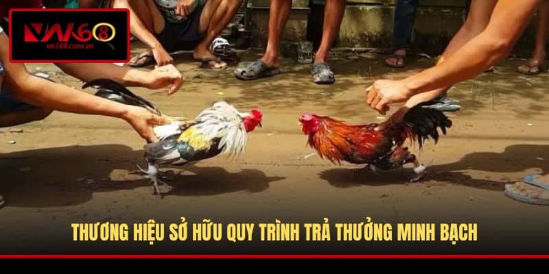 Thương hiệu sở hữu quy trình trả thưởng minh bạch